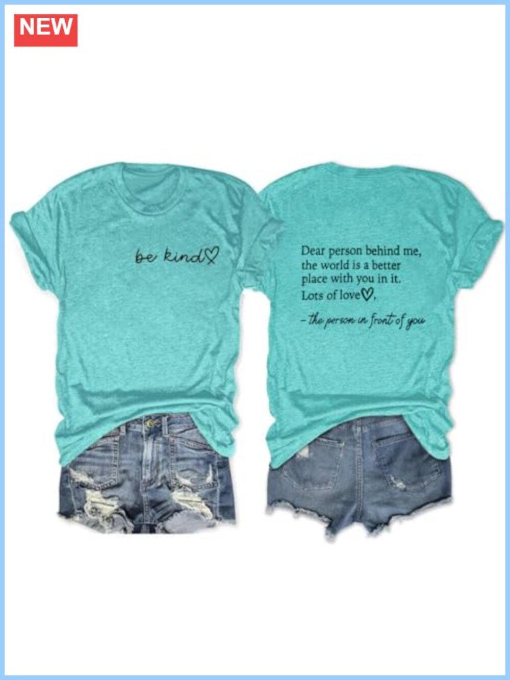 Be Kind Graphic Tee Women Short Sleeve Inspirational Teacher T-Shirt